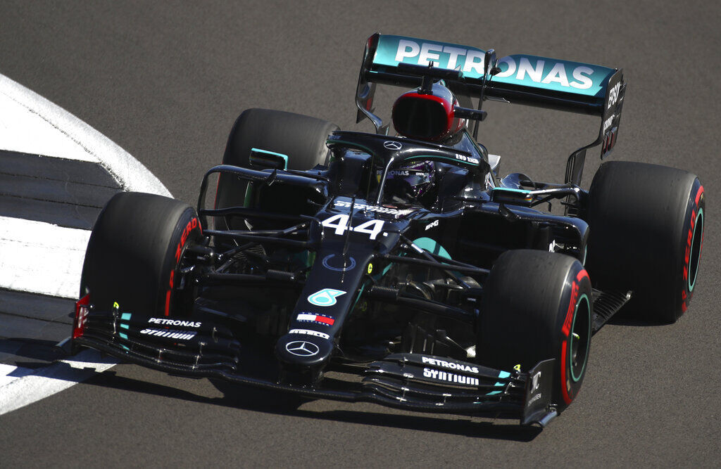 APTOPIX Britain F1 GP Auto Racing
